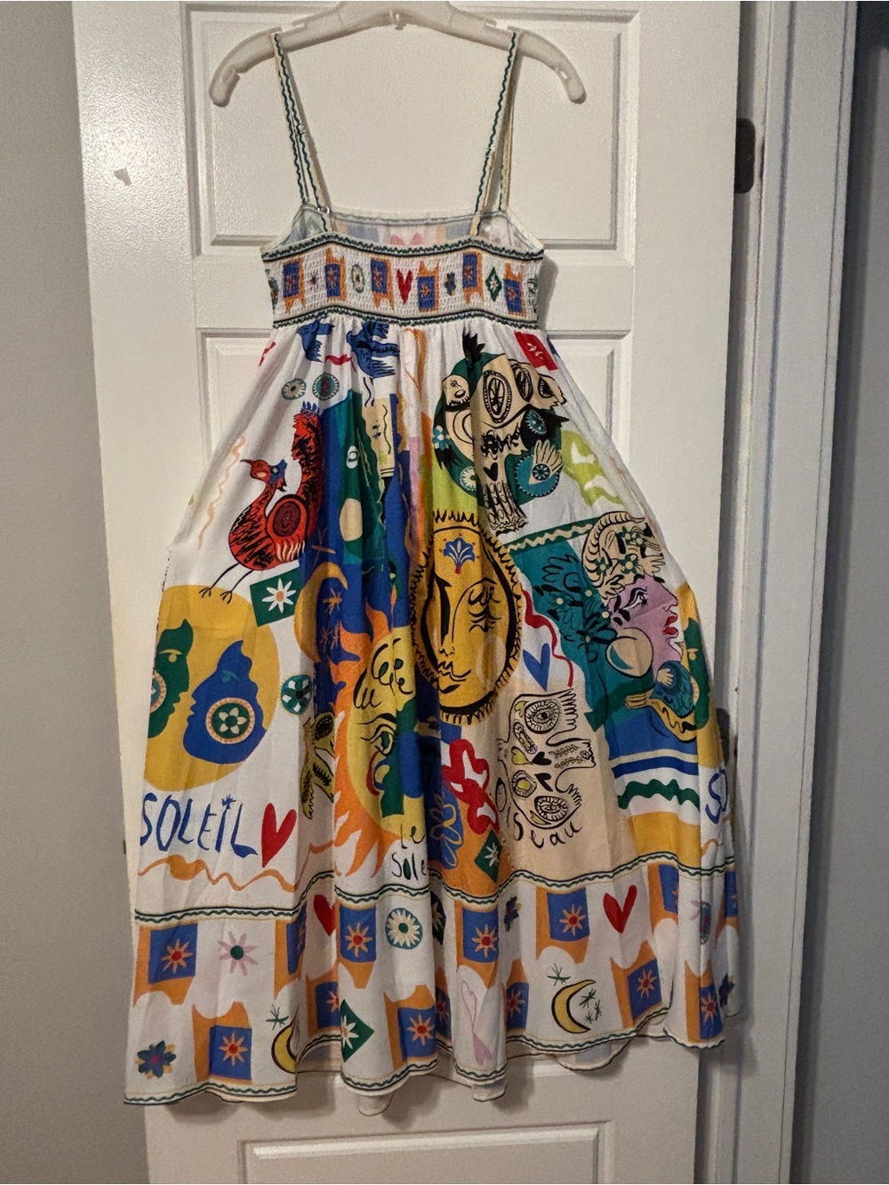Colorful Sun & Celestial Print Sundress - Picture 2 of 9